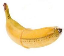 banan w prezerwatywy imituje powiększonego kutasa